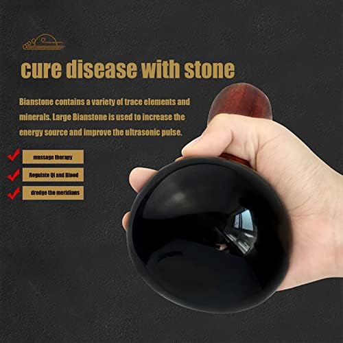 Massage Stones with Warmer Kit GuaSha Full Body Available Adjustable Temperature Natural Bian Stone Gua Sha Scraping Massager for Gua Sha Massage Home SPA Relaxation Treatment Pain Relief