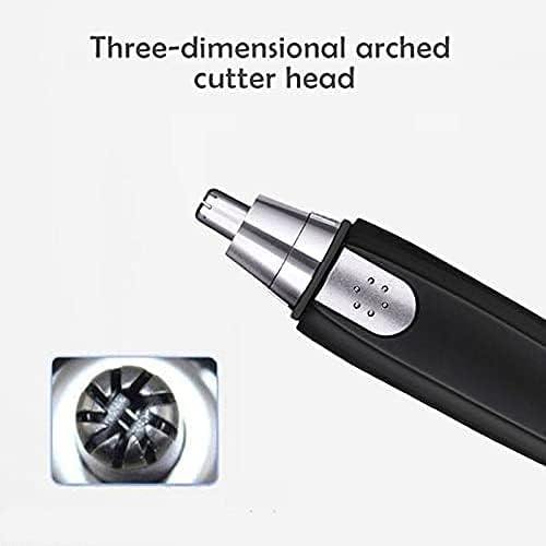 Nose Hair TrimmerElectric Shaving Nose Ear Trimmer Safety Face Care Nose Hair Trimmer (Color : Blue Size : 13 * 2 * 0.7cm)