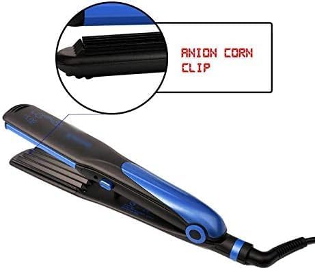 2 in 1 Hair Straightener CIurler Corrugate Flat Iron Electric Ceramic Hair Curling Iron Corn Plate Styling Tools