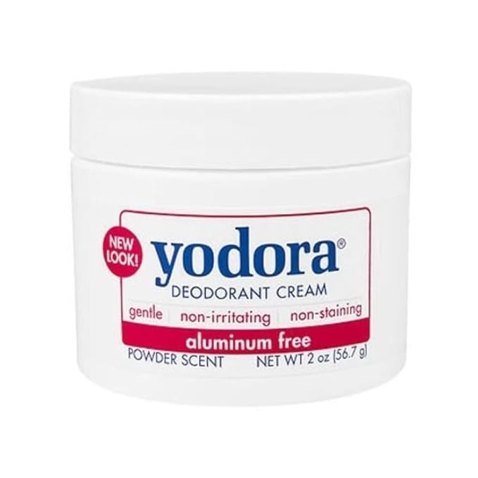 Yodora Deodorant Cream 2 OZ - Buy Packs and SAVE (Pack of 2)