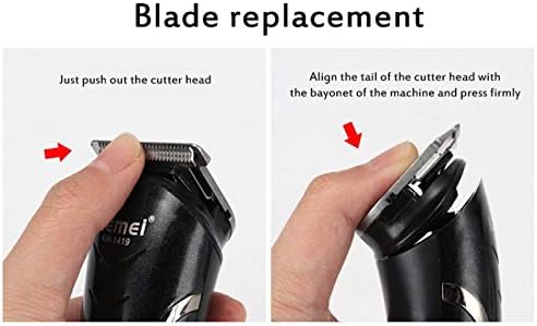 Multifunction Rechargeable Hair Clipper for Men Waterproof Electric Shaver Beard Nose Ear Shaver Hair TrimmerTool
