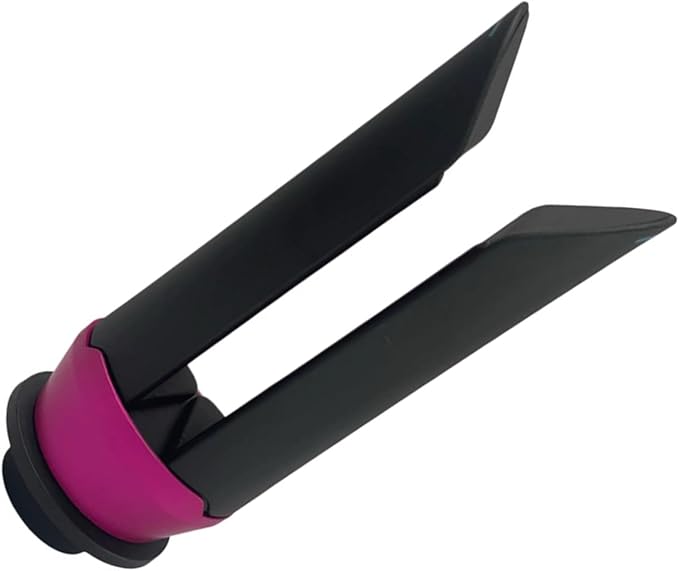 Upgraded Hair Straightener Attachment for Dyson HD01 HD03 HD08 HD15 HD16 Smooth Hair Style with Less Damage and Breakage Hair Styling Straighten Nozzle (Pink)