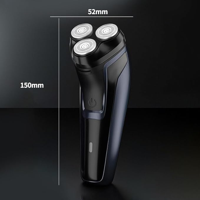 Head Shavers for Bald Men Electric Shaver Rechargeable Razor Shaving Knife Whisker Knife Household Portable Floating Three Tip Water Wash