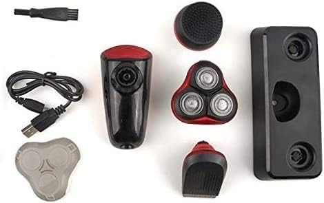 Electric Shaver for Men 3 in 1 Head Shavers for Bald Men Electric Rotary Razor Beard Trimmer Grooming Kit Easy to Operate and Store