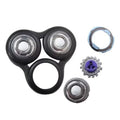 SP9800 /SH98/72 Black Replacement Shaver Head For P-hilips Norelco Series SP9800 (S9000 Prestige) SP9820 and SP9860 razors by YTXXDEUS