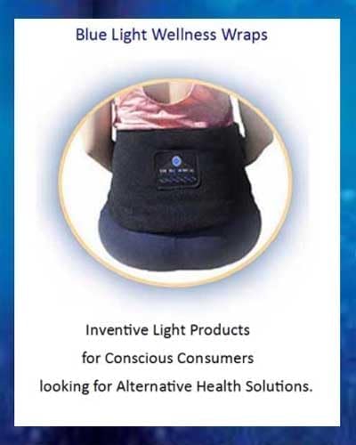Blue Light Wellness Wrap - Natural Arthritis &amp Joint Care Injury &amp Surgery Recovery