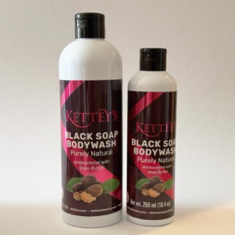 KETTEY'S BLACK SOAP BODY WASH (250ml)