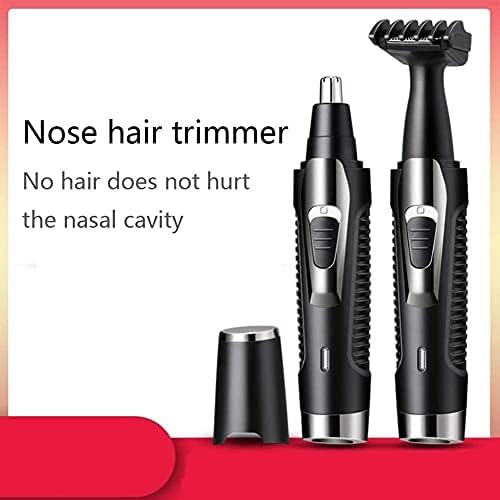 Nose Hair Trimmer for Men 2 in 1 USB Rechargeable Ear and Nose Hair Trimmer for Men Professional Painless Nose Hair RemoverNose Trimmer Easy Cleansing