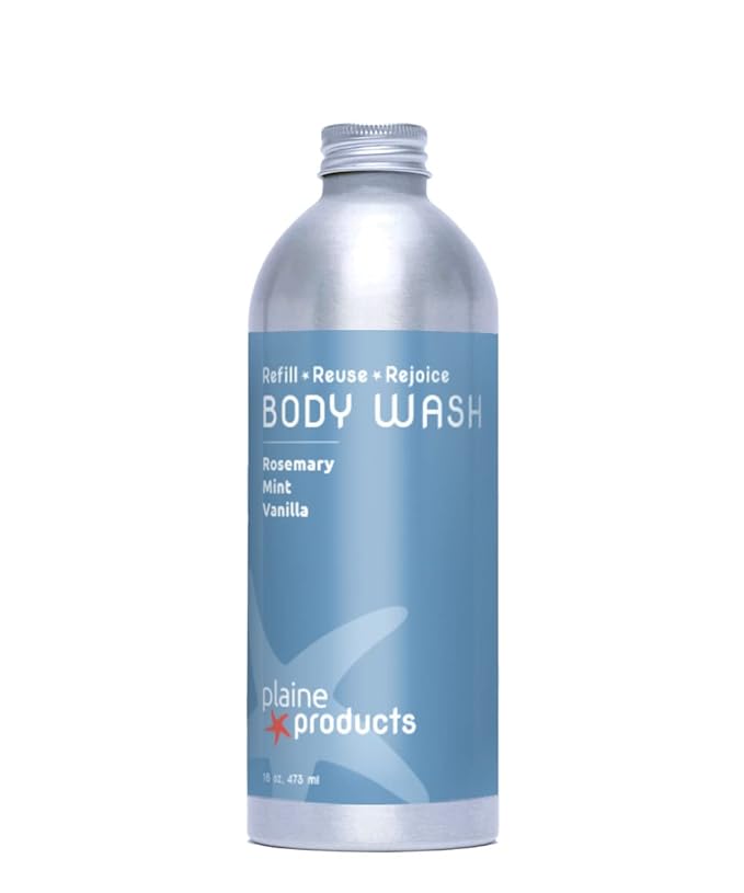 Sensitive Skin Body Wash - Rosemary Mint Vanilla 16 oz (Refill Bottle)