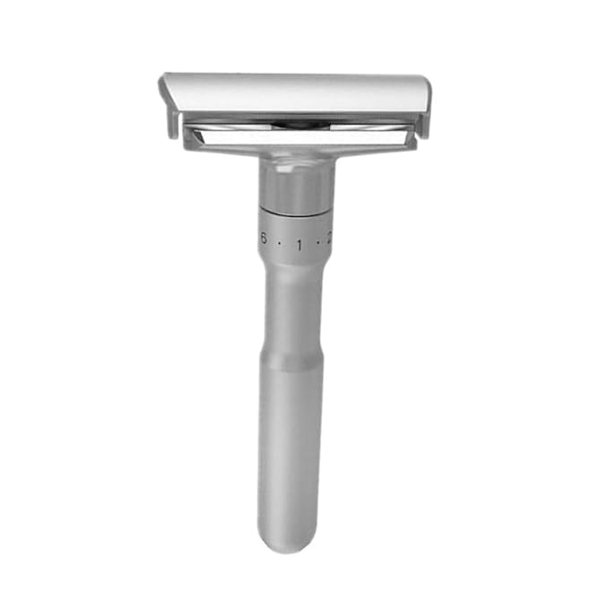 BESTYASH 3pcs Men Shaving Kit Manual Razor Double-sided Beard Shaper Razor Blades Adjustable Shaving Machine