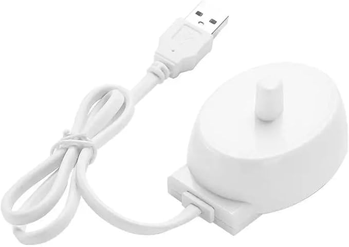 USB Charger Base Fit For Electric Toothbrush Safe Reliable Portable Waterproof Inductive Charging Base For Travel