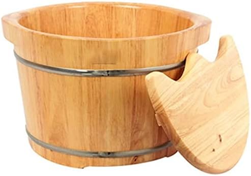 Foot Tub Wooden Foot Basin Reducing Stress Household Foot tub Foot tub Foot Bath Barrel Foot tub Foot tub Wash Foot Bath Barrel Foot Massage Foot Bath Wooden Bucket Foot Spa Household Wash Ba