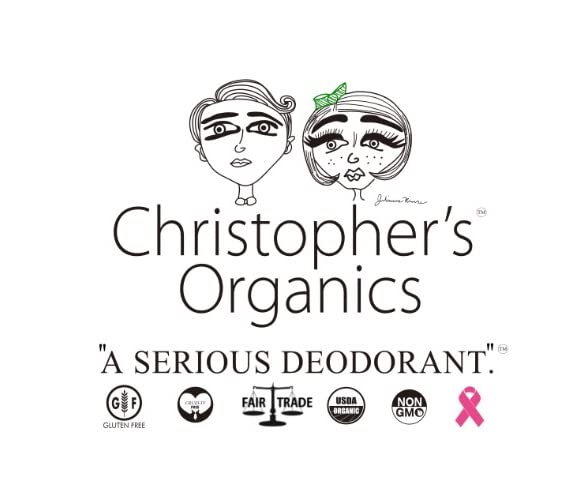 Christopher's Organics USDA Certified Organic and Fair-Trade Tea Tree Deodorant - TEA TREE LOVERS