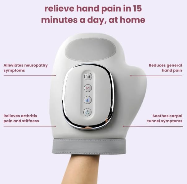 malvay - Nuvra 3 in 1 Hand Massager - New &amp Improved 2026 Model