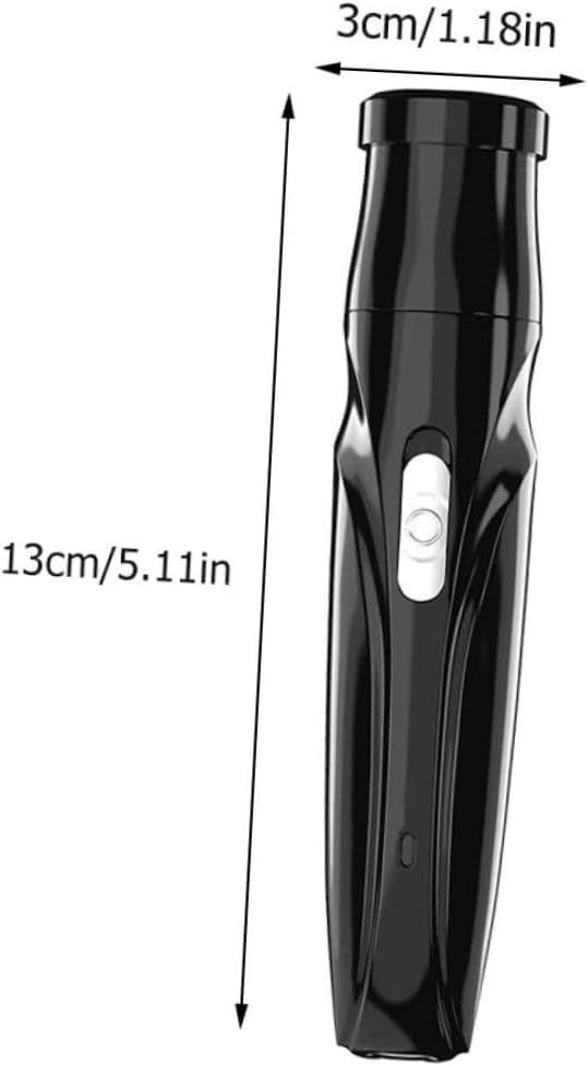 Beaupretty 2sets Electric Nose Hair Trimmer Rounded Blades Easy to and Women Personal Grooming Multi-Functional Hair Cutter Low Noise