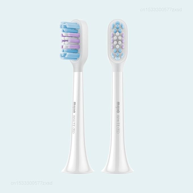 Compatibility for Mijia T501/T501C Toothbrush Head 2pcs(4pcs Black)