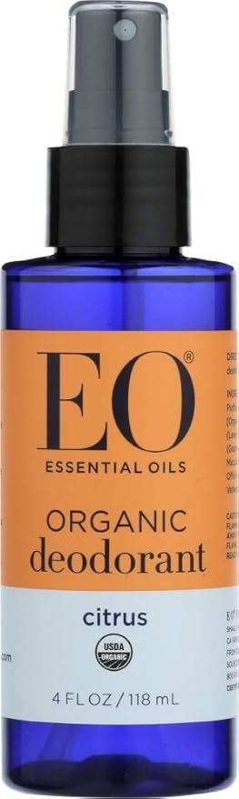 EO Organic Deodorant Sprays Citrus 4 fl. oz. (a) - 2pc