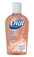 Dial Professional Hair + Body Wash 7.5 OZ Flip-Top Cap Bottle (Pack of 24)