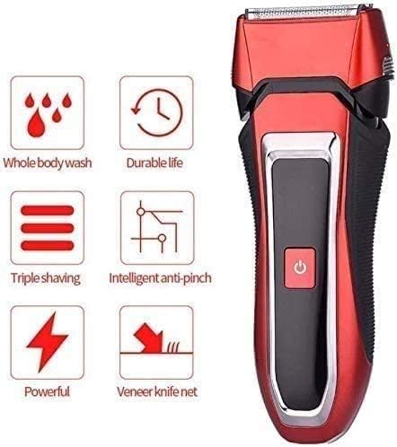 Electric Razor for Men Electric Shaver with Precision Trimmer Rechargeable Wet &amp Dry Shaver IPX7 Waterproof