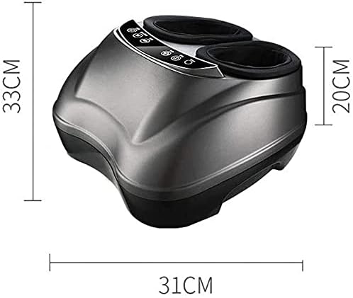 Shiatsu Electric Foot Massager Machine - Deep Tissue and Heel Pain Relief Massager - Deep Rolling Kneading Therapy Improve Blood Circulation for Plantar Fasciitis and Neuropathy