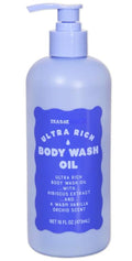 Ultra Rich Body Wash oil to foam trader joe with Hibiscus Extract Vanilla Orchid Scent Pack of 1