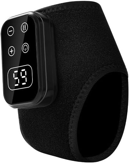 Foot Advanced Triple Method Massager 3-in-1 Heated Foot &amp Ankle Wrap Triple Technology Foot Massager Ankle 3-Speed &amp 5-Temperature Portable Foots Renew Massager for Home Travel Use (1pc)