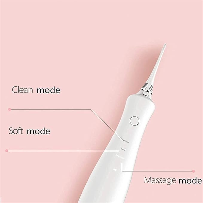 Water Flosser Professional Cordless Dental Oral Irrigator - Portable and Rechargeable Waterproof 3 Modes Water Flossing for Home and TravelEasy to Clean Portable Saves Space