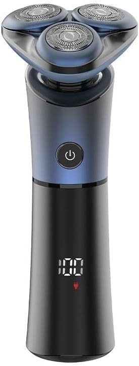 Electric Razor for Men Men's Electric Shaver 3D Floating Blade Washable Type-C Rechargeable Razor Waterproof Digital Display Face Shaving Beard Machine