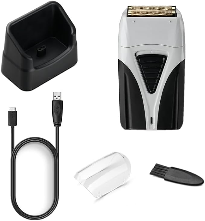 Electric Razors for Men 4D Finishing Fades Powerful Electric Shaver for Men Facial Stubble Beard Electric Razor Hair Bald Shaving Machine Rechargeable