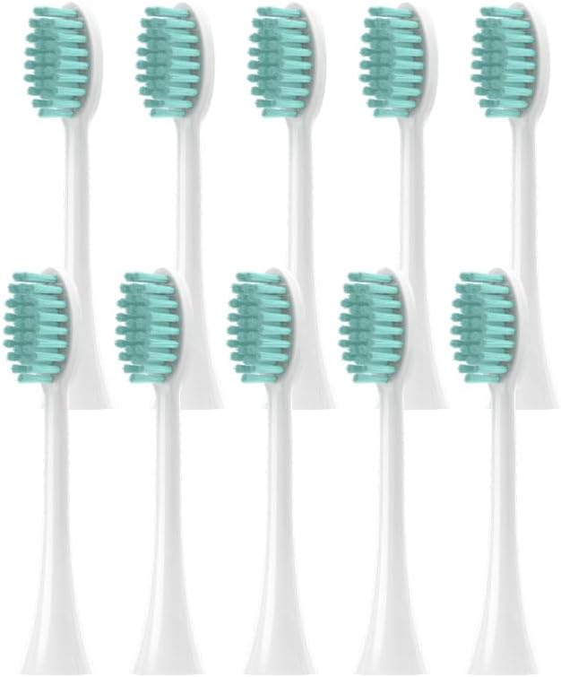 Replacement Toothbrush Head Compatibility for HX2033/HX2421/ HX2431/HX2451/HX2461/HX2471/HX2023(10pcs)