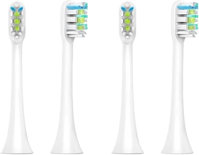 Electric Toothbrush Heads Replacement X1 X3 X3U X5 Teeth Brush Replacement Heads(Pink 4 pcs)