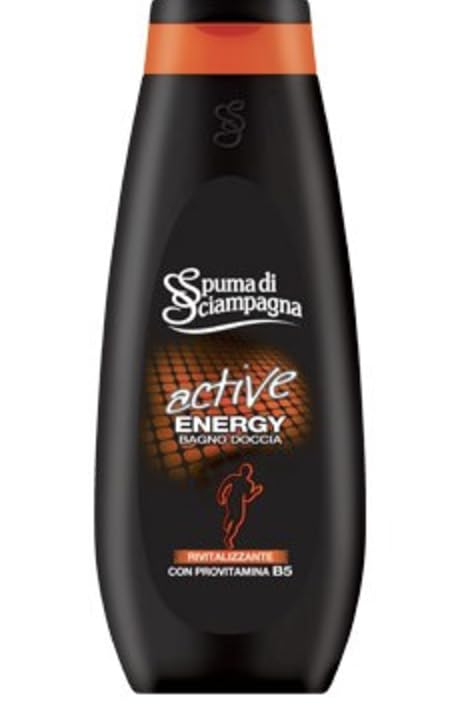 Spuma's di Sciampagna Active Energy Shower Gel 16.9 fl oz with Provitamin B5