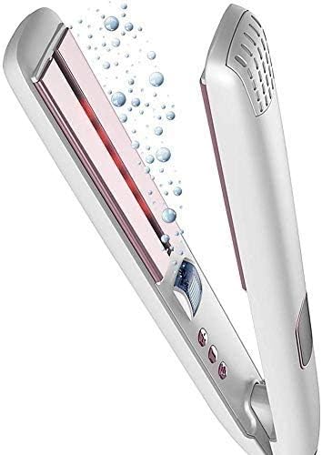 Ceramic Tourmaline Hair Straightener Flat Iron and Curler Styling Tools Straightening Plate Negative Ion Electric Curler Does Not Hurt Straight Straight Folder Little Straight Hair