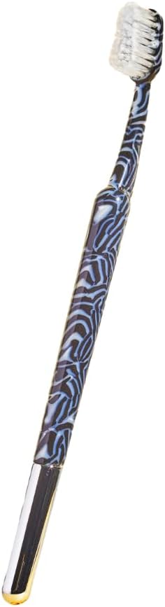 TRASK The Better Brush - Luxury Soft Bristle Dentist Designed Manual Toothbrush for Adults Shadowdance