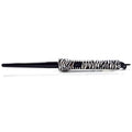 PROTWZB918MM-117 The Twister - 9mm-18mm Tourmaline-Infused Ceramic Pro Curling Wand - White Zebra