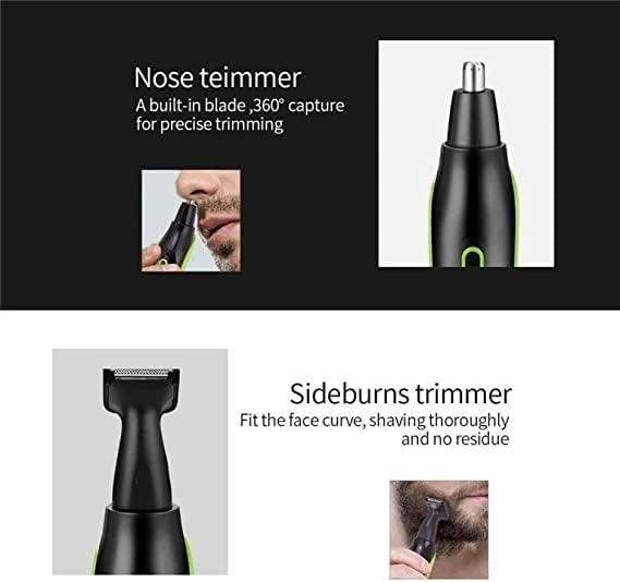Nose and Ear Hair Trimmer Rechargeable Nose Hair TrimmerProfessional Painless Ear Nose Hair Trimmer Clippers for Men and WomenEasy to use Unisex