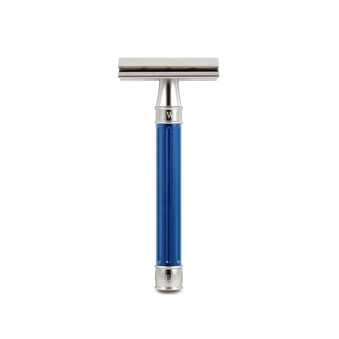 Edwin Jagger 3ONE6 Steel Razor (Blue)