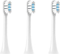 Compatible with Philips HX9003 9013 9112 9141 9172 9182 9332 9340 9342 9350 9352 9362 9363 Vacuum Toothbrush Soft Bristle Heads(PHILIPS-3pcs)