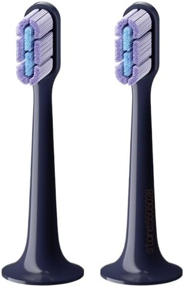 Compatible for MIJIA Sonic Electric Toothbrush Head T100 T200 T200C T300 T301 T302 T500 T700 Replacement Heads(Mijia T100 6PCS)