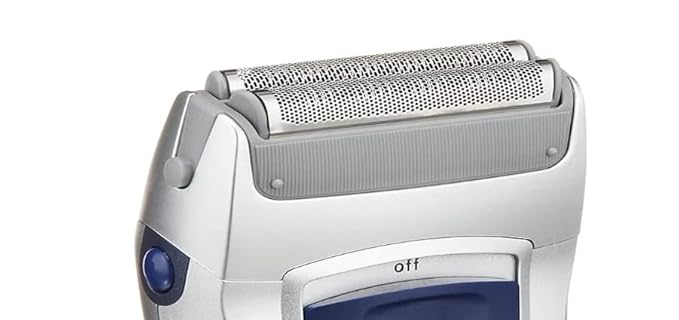 Replacement Outer Foil with Bracket for Panasonic ES-RW30-S / ES4815P-S / ES4036 / ES4853 / ES4033 /WES9833P / WES9839 Electric Shaver Razaor Cutter Net Accessories (1pcs Grey)