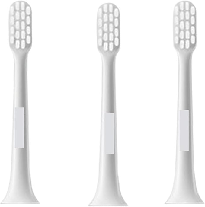 Compatibility for XIAOMI MIJIA Sonic Electric Toothbrush Head T100 T200 T200C T300 T301 T302 T500 T700 Replacement Heads(T200 T200C 3PCS)