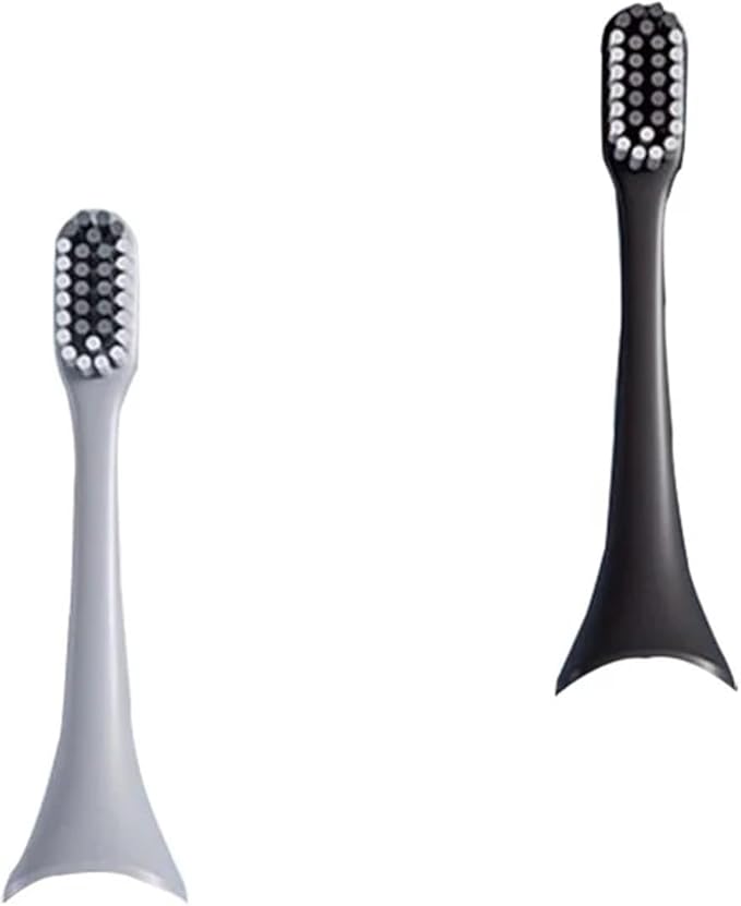 Compatible for ENCHEN Aurora t+ - Adult Replacement Toothbrush Head Accessory Nozzle(4PCS Black)