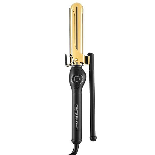 Paul Mitchell Pro Tools Express Gold Curl Marcel Titanium Curling Iron Fast-Heating to Create a Variety of Curls