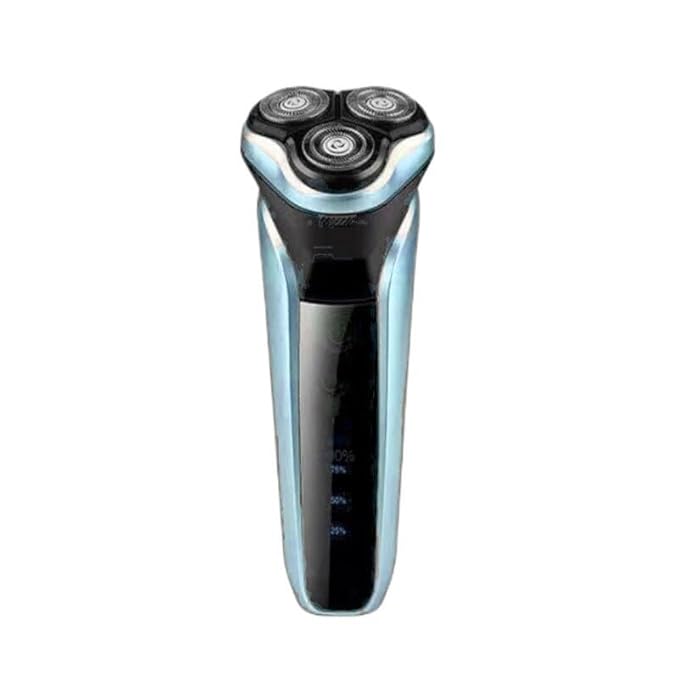 Head Shavers for Bald Men Men's Electric Shaver With LED Power Display/Washable Head/USB Fast Charging Floating Head Home Portable Travel Shaver (Color : Onecolor)