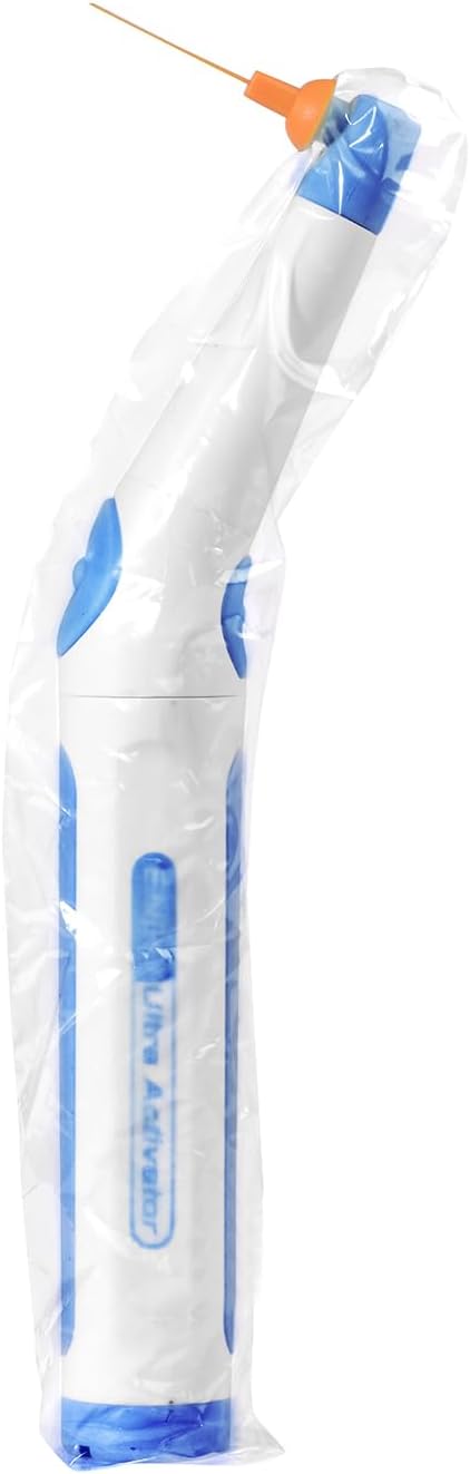 Cordless Ultra Cleaning Activator Sonic Irrigator with 60 Tips USB Recharged Battery