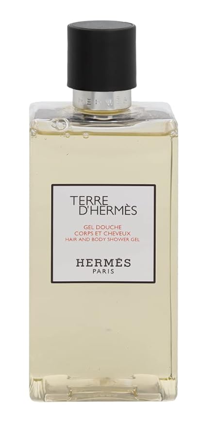 Hermes Terre d'Hermes for Men Hair and Body Shower Gel 6.5 Ounc