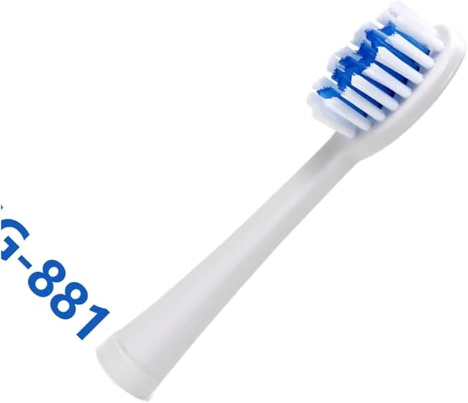 4 Pcs/Pack Replacement Brush Heads Compatible for SG-906/915SG-612/623/628/621/677C5/C6/C8/C9EK6/EK7/EK2 Electric Toothbrush Head(4 Pcs White)