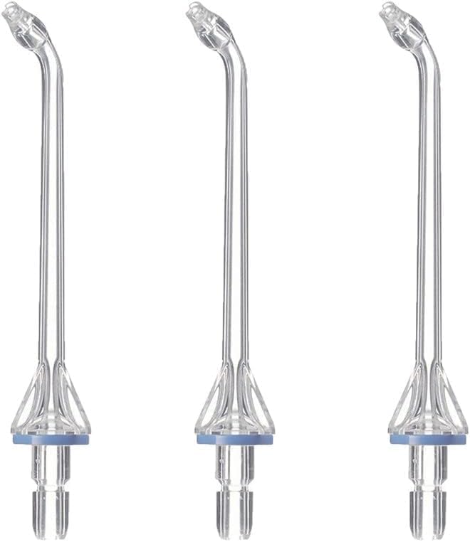 Replace Flosser Nozzle for Panasonic EW1511W / EW1213A / EW-DJ40 / EW-DJ10 / EW1513 Water Dental Flosser - Oral Irrigator Jet Tips for Teeth Cleaning Dual-Speed Pulse Oral Irrigator Parts(3Pcs)