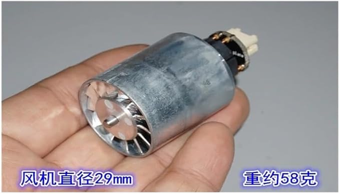 Brushless Ducted Fan High Voltage 100000rpm CNC Aluminum Impeller Hair Dryer Ultra High Speed Brushless Electronic Starter