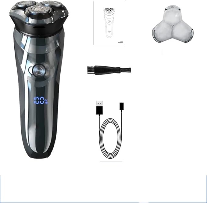 Head Shaver for Men Electric Shaver for Men Rechargeable Shaving Mashine Waterproof Men's Electric Razor Beard Trimmer USB Fast Charge